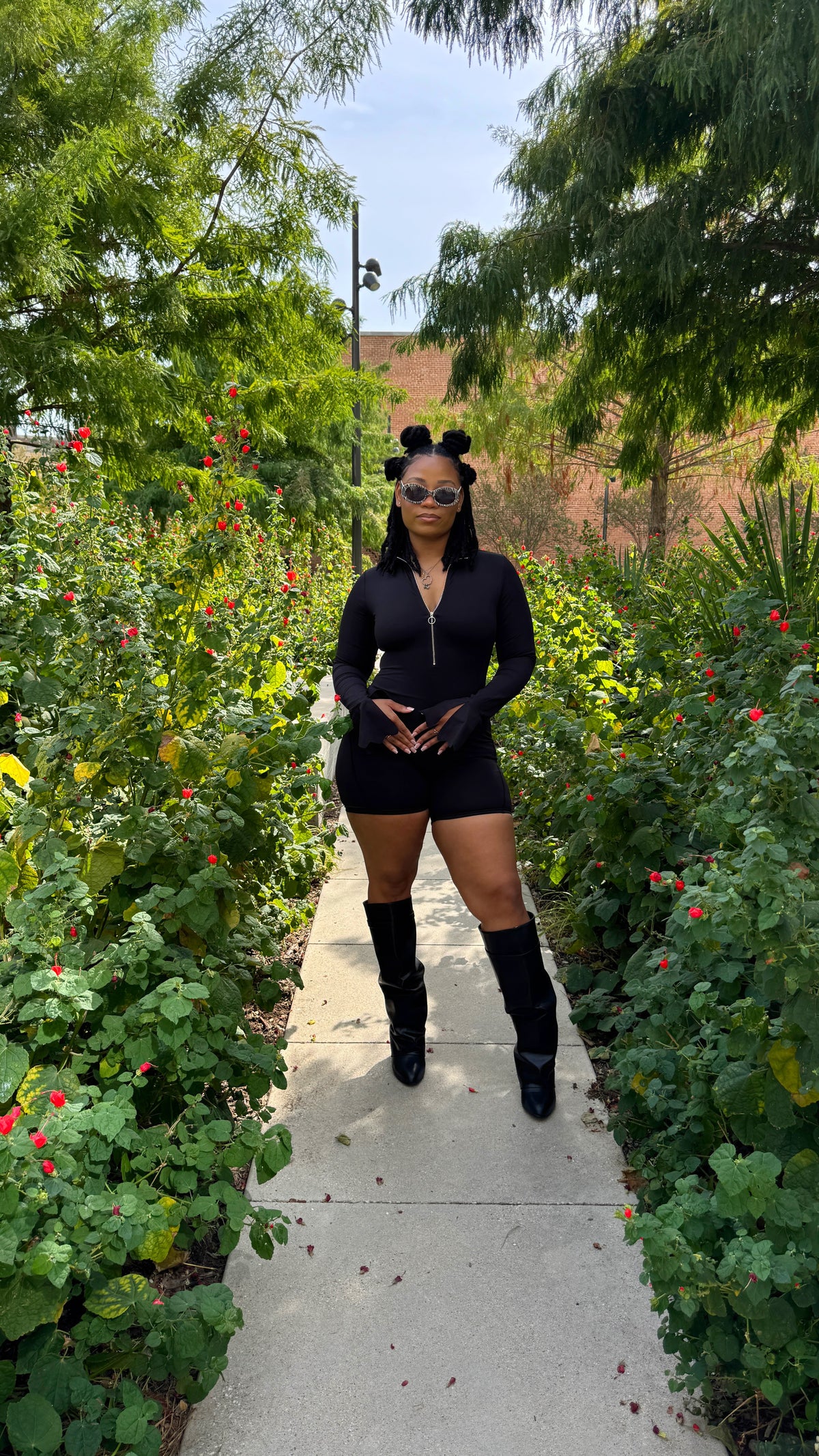 Back Out Active Romper