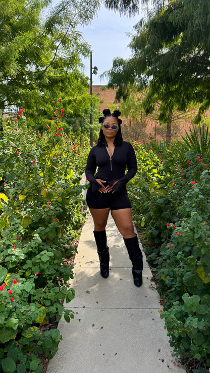 Back Out Active Romper
